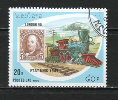 Railway 0036 laos mi 1201 €0.30