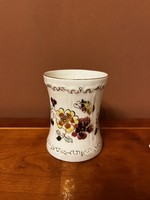 Zsolnay kis porcelán váza