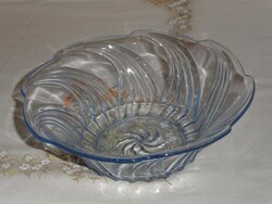 Blue glass bowl, offering