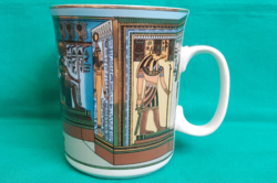 E.T.C. Design Pharaoh eredeti egyiptomi porcelán bögre, csésze