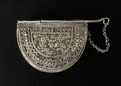 Mahfaza - silver-plated Yemeni belt bag