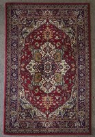 1K971 connecting rug with old oriental pattern 145 x 230 cm