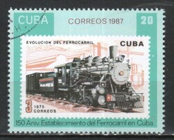 Vasút 0001   Kuba  Mi 3145      0,30 Euró