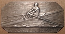 Meeos junior single rowing 1910. 67X33mm 26.2g. Ag silver. Read!