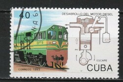Vasút 0048 Kuba  Mi 3652      1,40 Euró