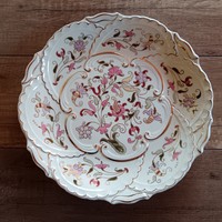 Zsolnay flower plate / wall plate