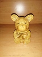 Bear-shaped ceramic honey holder - 14 cm high (36/d)