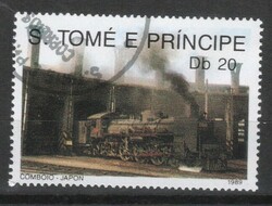 Railway 0003 s. Tome and principe mi 1136 €2.50