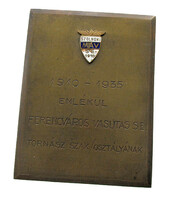 Emlékül Ferencváros Vasutas SE tornász szakosztály 1910-1935 Szolnoki MÁV SE