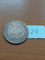 France 10 centimes 1887 / Paris, bronze 27.
