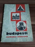 Budapest map guide, from 1968
