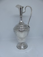 Beautiful Russian silver liquor jug