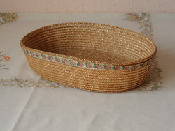 Older straw basket offering
