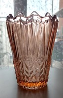 Old mauve vase