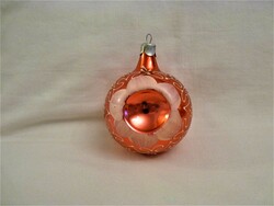 Old glass Christmas tree decoration - reflex sphere!