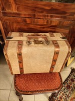Antique traveling suitcase
