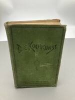 Die kochkunst: antique Viennese cookbook with art nouveau illustrations - collector's rarity, 1900