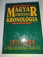 Tibor Seifert: Hungarian historical chronology 1971–1990