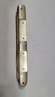 Old mother-of-pearl handle knife, knife