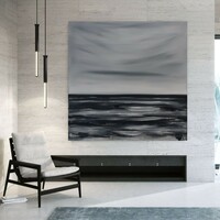BLACK SEA - landscape festmény Kuzma Lilla