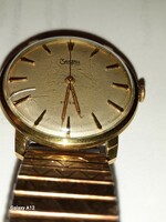 A rather rare German zentra 23-jewel watch with a super-flat bronze structure.