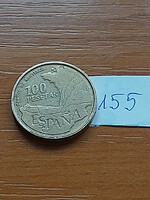 Spain 100 pesetas 1993 the Way of St. James, aluminum-bronze 155.