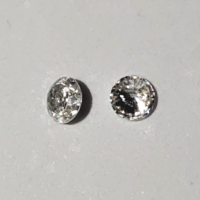 Natural Diamond - 0.005ct, 0.7mm, i-j, i1, brilliant cut, untreated