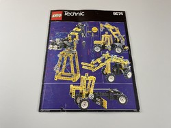 Lego technic 8074 universal set flex system - assembly instructions description 1991
