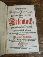 Antik Biblia, papír kötés, 1739-ből, szép állapotú könyv, közepes méret, most LEÁRAZVA!!!