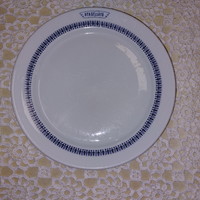 Alföldi lapos tányér, utasellátós emblémával
