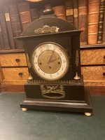 Antique bieder quarter striking fireplace clock, dresser clock special