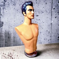 Retro, loft design “Elvis” férfi próbababa