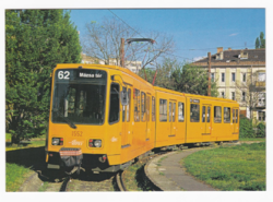 Hannover tw 6000 tram - top card postcard