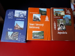 Panorama guidebooks, Switzerland, Federal Republic of Germany, Yugoslavia, 800 ft/each