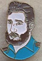 President of Cuba fidel castro - badge