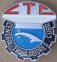 Central Trade Union of Cuba - badge