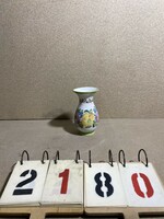 German ceramic vase, hand painted, 22 x 12 cm. Marked. 2180