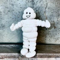 Retro, industrial, loft design Michelin reklám plüss figura