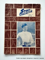 1952 July / sports and physical education / for birthday :-) original, old newspaper no.: 26747