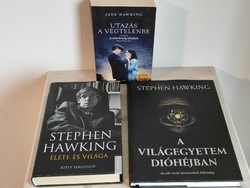 Stephen és Jane Hawking: A világegyetem dióhéjban, Utazás a végtelebe, Kitty Ferguson könyvcsomag
