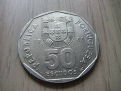 50  Escudo   1988   Portugália