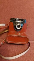 Old camera with case