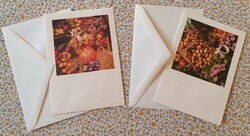 2pcs floral stationery with envelope