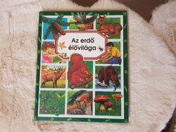 Az erdő élővilága ismeretterjesztő könyv gyerekeknek