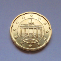 Germany - 20 euro cent - 2023 - Brandenburg Gate