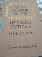 Sándor Tata's works 5 books together 1000 HUF