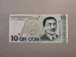 Kirgizisztán-10 Szom 1997 UNC