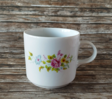 Retro lowland porcelain mug