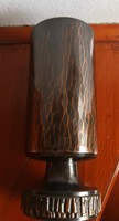 Szilágyi Ildikó Ipaművészeti Bronz Váza -Vörösréz kézzel kalapált iparművészeti váza