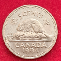 1994. Kanada 5 Cent (681)